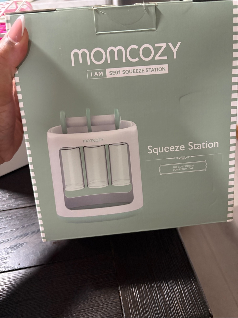 Momcozy Green Squeeze Station Popsicle Maker